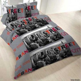 Housse de couette NEW YORK URBAN STREET 240x220+2 Taies