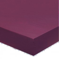 DRAP HOUSSE 90 x 200 PRUNE bonnet 27