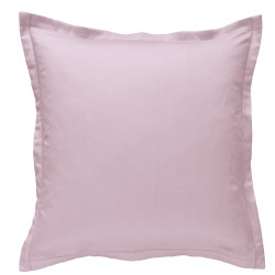 Taie d oreiller à volants  65 x 65 cm VIOLET ICE Percale de Coton