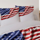 Housse de couette US FLAG drapeau usa 240 x 220 +2 Taies  Coton