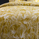 Housse de couette  260 x 240 cm +2 Taies TEA Safran véritable Percale de Coton PRESTIGE