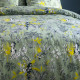 Housse de couette  240 x 220 cm +2 Taies SURI Amande véritable Percale de Coton PRESTIGE