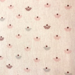 Parure de draps FLANELLE 4114 ROSE 4 PIECES  260 x 300 cm pour lit de 180 de large