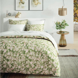 Parure de draps OLIVE DESTOCK pour lit de 140 x190 cm  4 PIECES