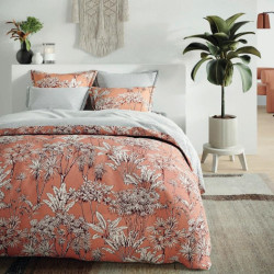 Parure de draps KIRAN DESTOCK pour lit de 140 x190 cm  4 PIECES