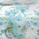 Housse de couette   240 x 220 +2 Taies ORQUIDEA Cedon Coton Supérieur