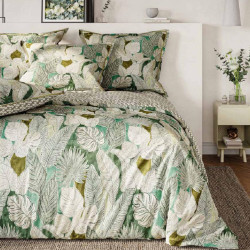 Housse de couette HALEN DESTOCK 260 x 240 +2 Taies Coton 57 fils supérieur