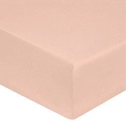 Drap Housse ROSE Jersey  Coton 160 gr-m2 Bonnet de 30 cm 140 x 190 cm