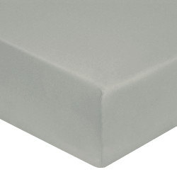 Drap Housse PERLE ficelle Jersey  Coton 160 gr-m2 Bonnet de 30 cm 140 x 190 cm