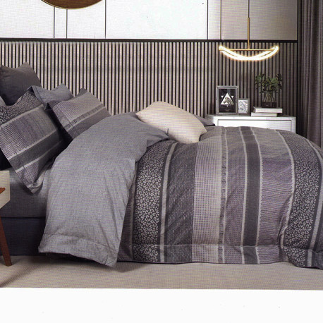 Parure de draps TP-13-24-140 pour lit de 140 x190 cm  4 Pièces en déstockage