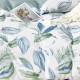 Housse de couette  240 x 220 cm + 2 Taies 64 cm A-24-16 Vert véritable Percale de Coton en déstockage