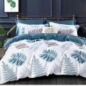 Housse de couette   220 x 240 +2 Taies MENGXIN TURQUOISE  Coton Supérieur
