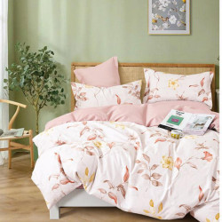 Housse de couette   220 x 240 +2 Taies YYT ROSE Coton Supérieur