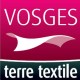 TAIE D OREILLER 65x65 FUSAIN Gris Ardoise Blanc Des Vosges