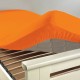 Drap Housse 140 x 190 cm Orange