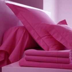 DRAP HOUSSE 150 x 200 FUSHIA bonnet 27