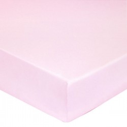 DRAP HOUSSE 160 x 200  ROSE bonnet 27