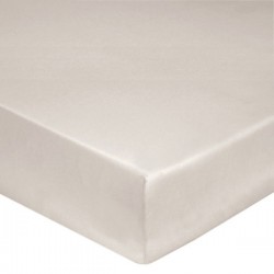 DRAP HOUSSE 180 x 200 IVOIRE bonnet 27 cm Blanc Des Vosges