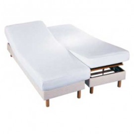 Protège Matelas 140x200 cm Enduit Duo 280 gr