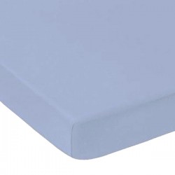 Drap Housse 140 x 190 cm SIM CIEL  Coton Bonnet 25 cm