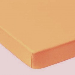 Drap Housse 100 x 200 cm Flanelle SAUMON